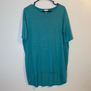 LuLaRoe Irma top teal